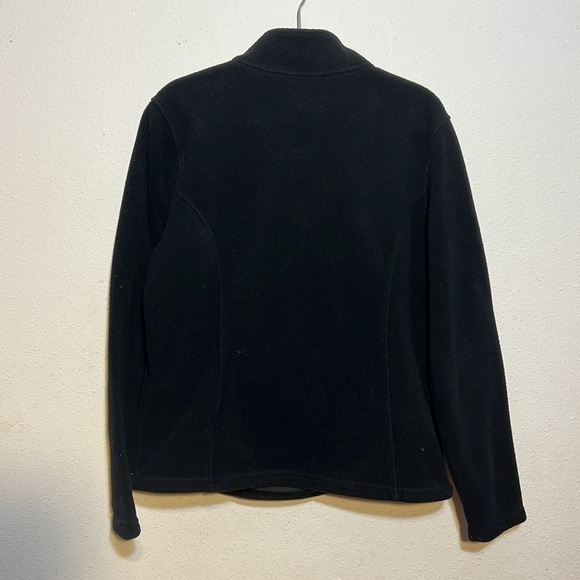 L.L.Bean Womens Black Fleeced Pullover Winter Size XL - Picture 5 of 11